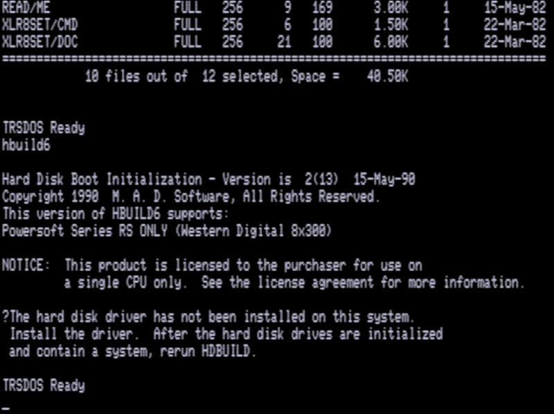 Screen shot